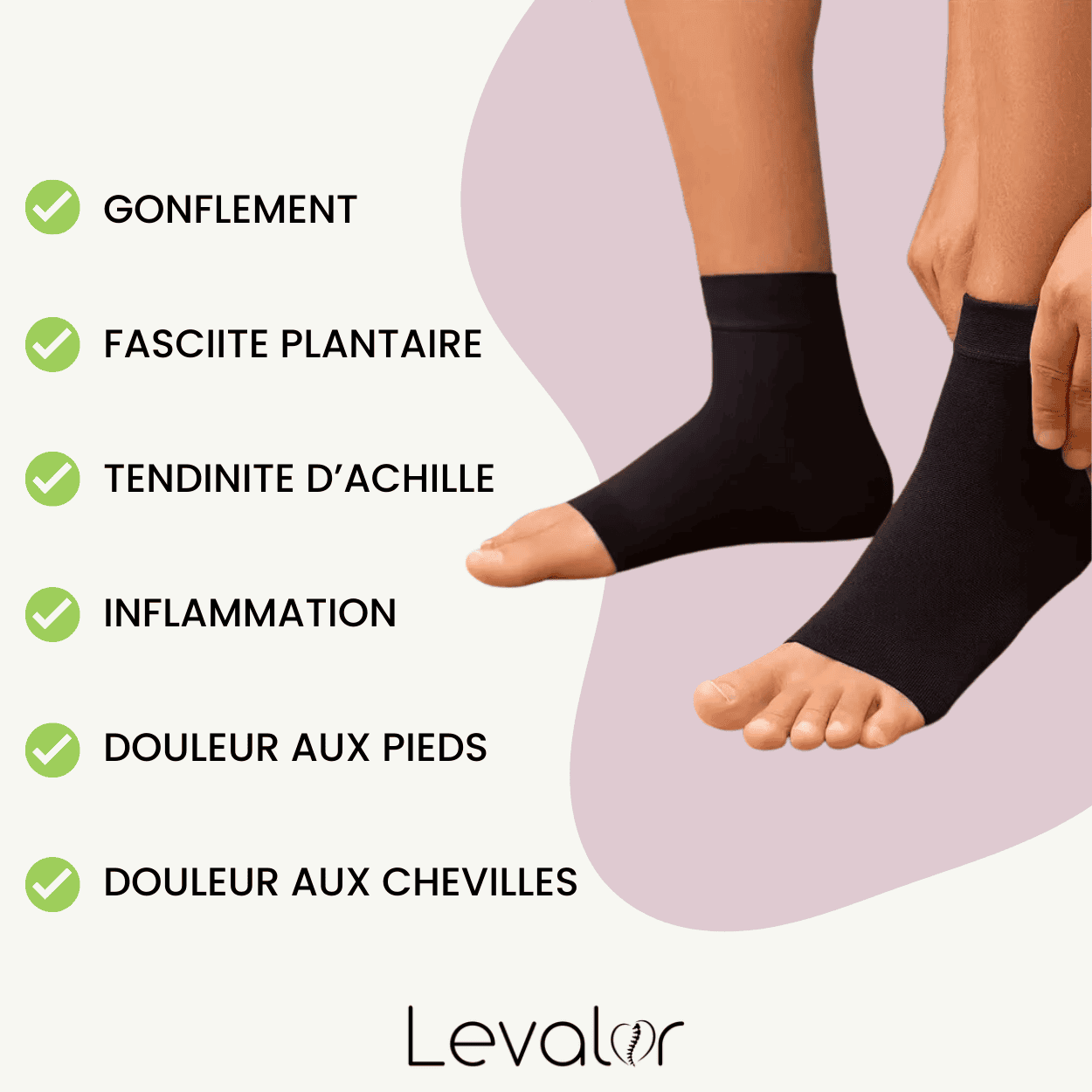 Avantages des Manchons de compression et des Chaussettes de compression
