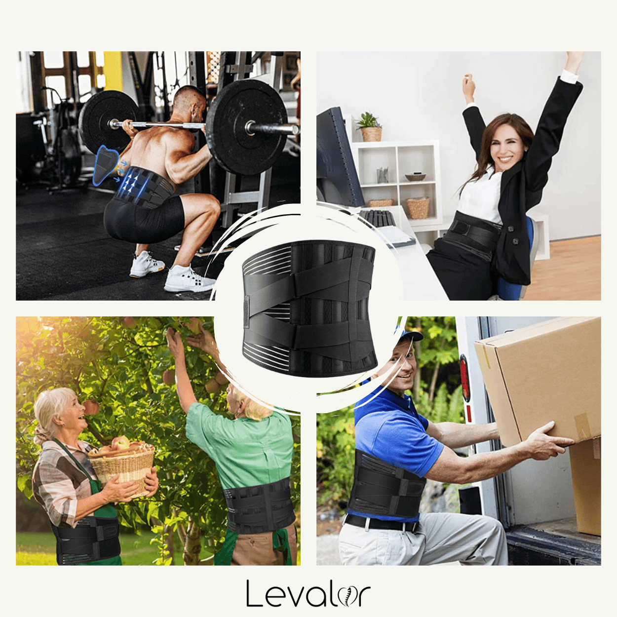 ceinture lombaire : utilisation au travail , au sport ou pendant les loisirs