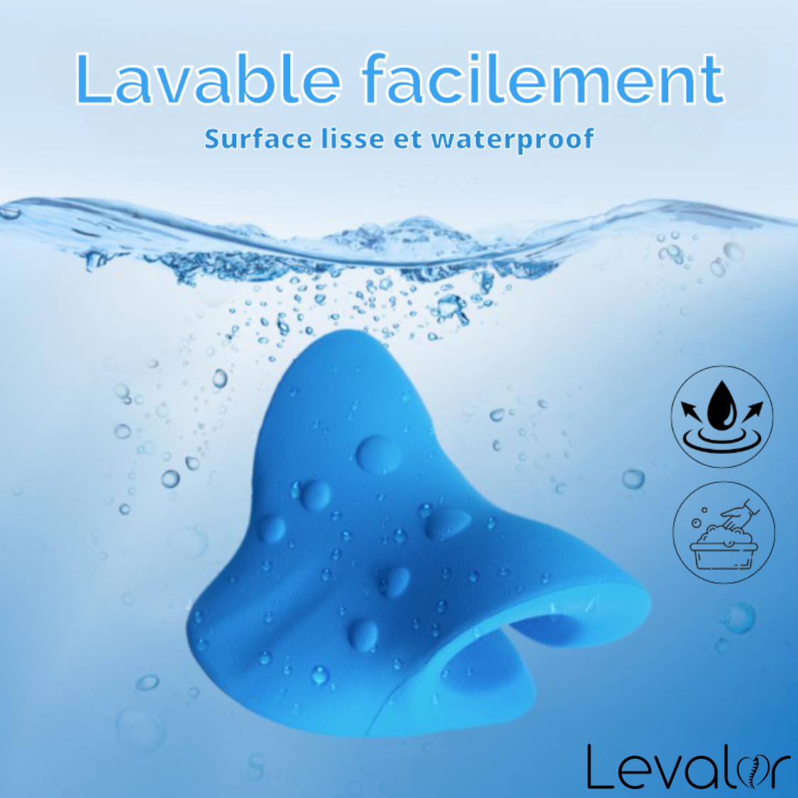 Coussin pour cervicale lavable facilement