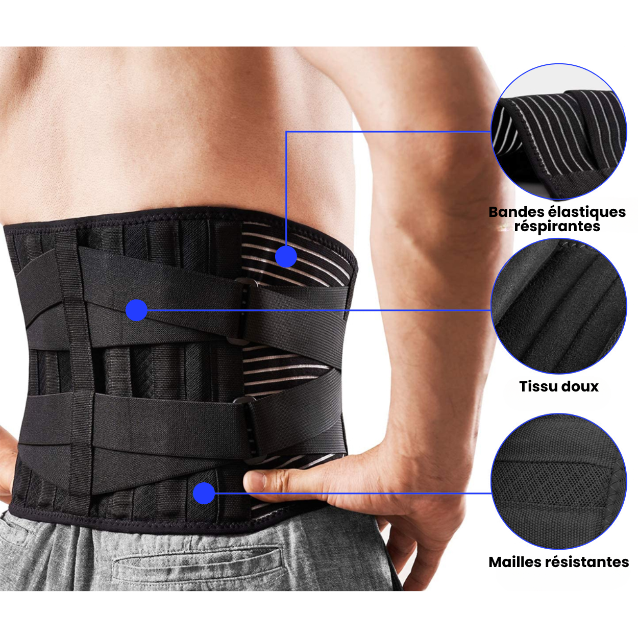 Ceinture sales pour sciatique
