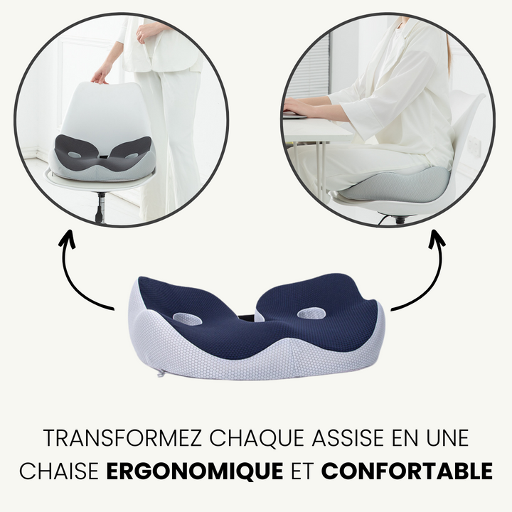 Coussin orthopédique lombaire pour siège auto