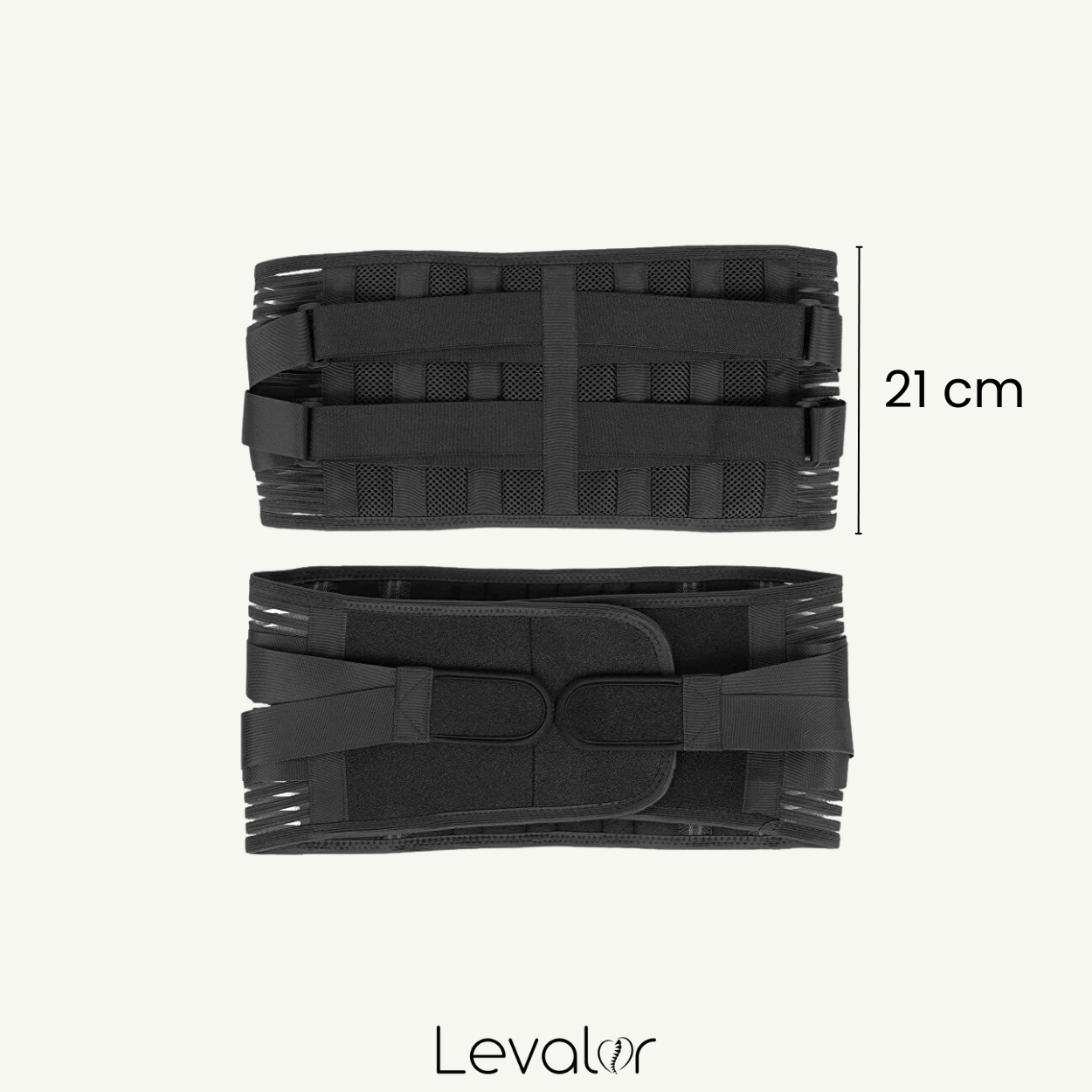 Dimension de la ceinture orthopedique qui lutte contre les douleurs sciatiques et les douleurs aux lombaires